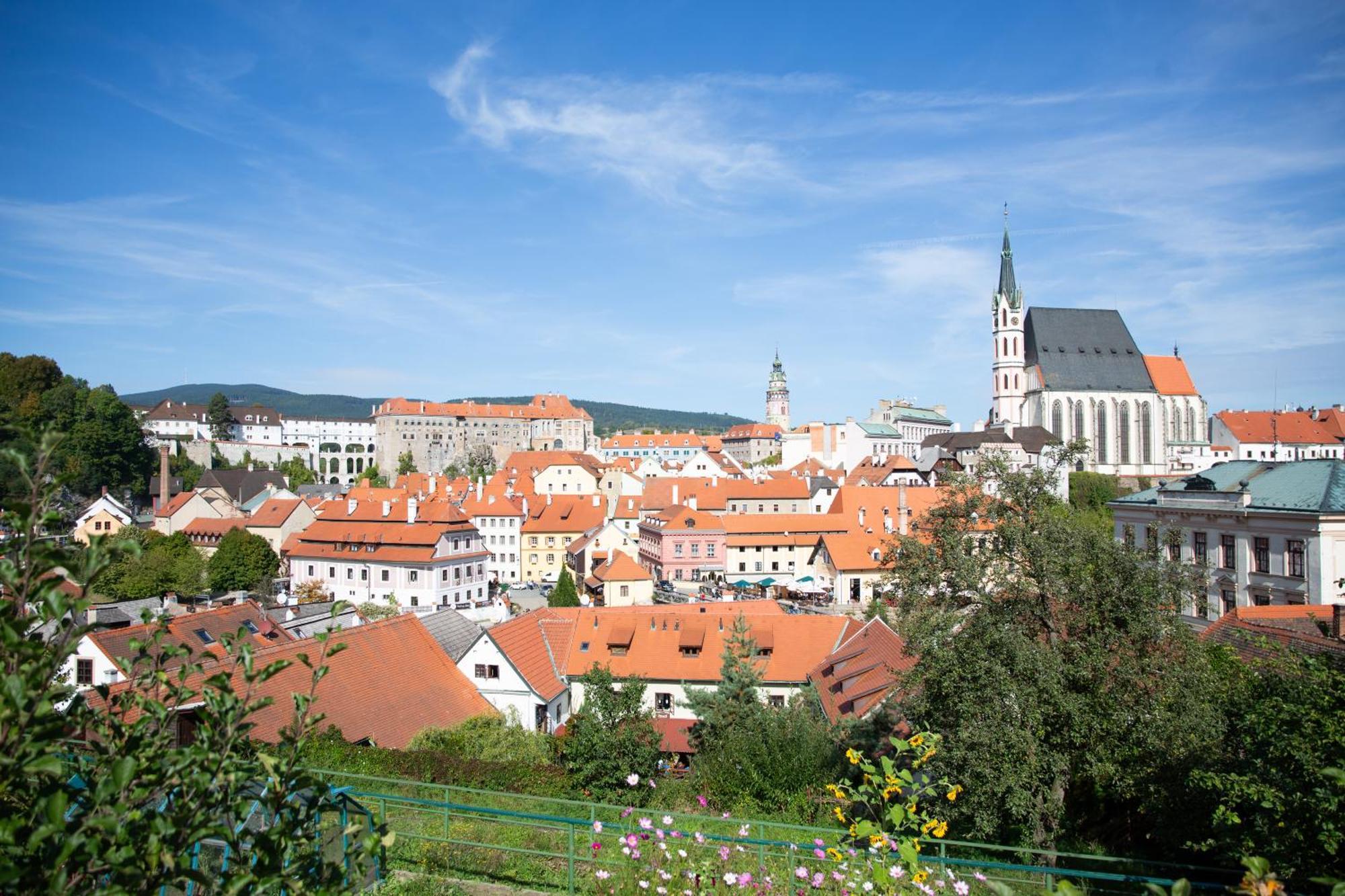 Rezidence Plesivec - Rodinny Apartman S 3 Loznicemi Český Krumlov Exterior foto