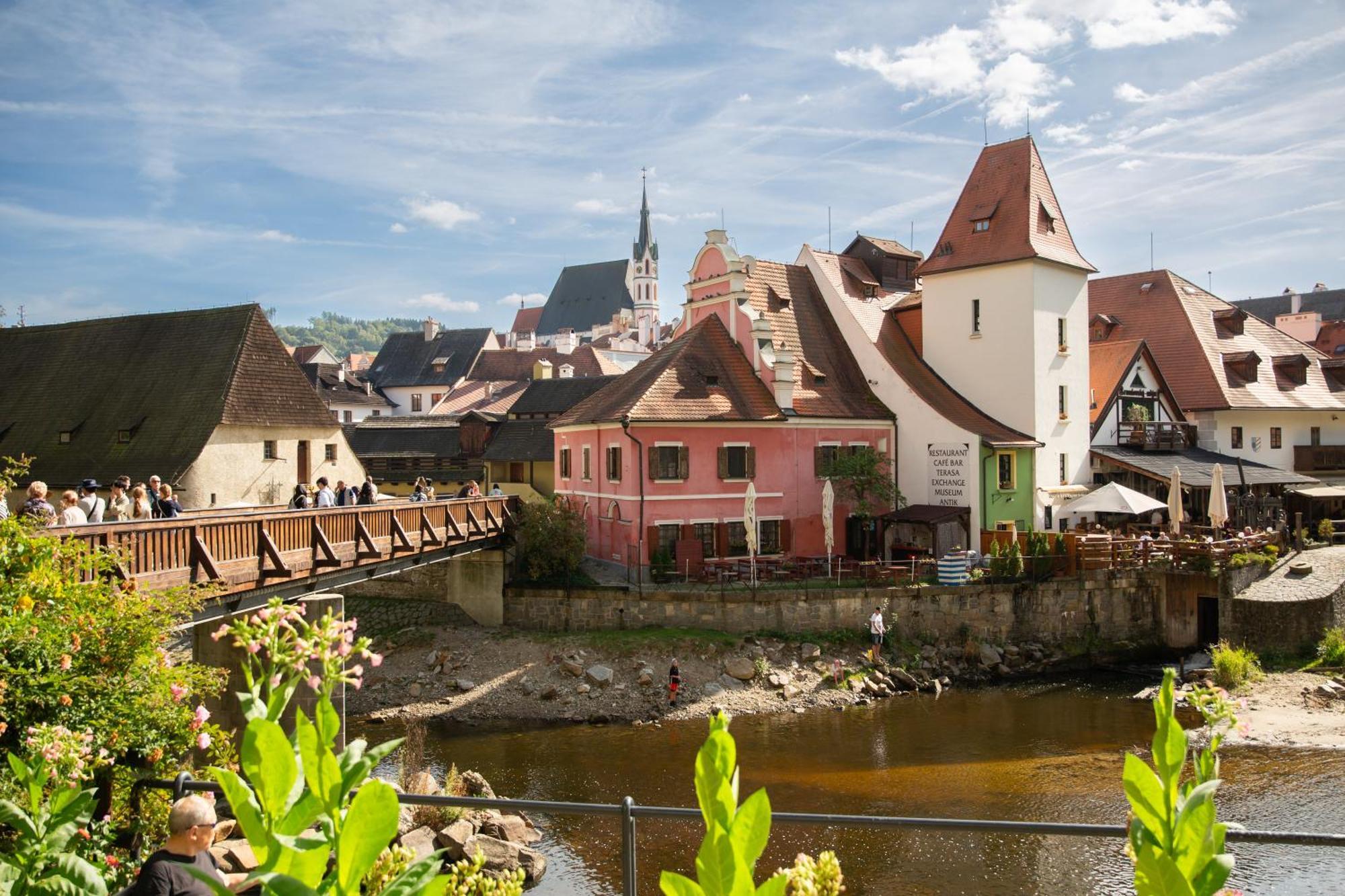 Rezidence Plesivec - Rodinny Apartman S 3 Loznicemi Český Krumlov Exterior foto