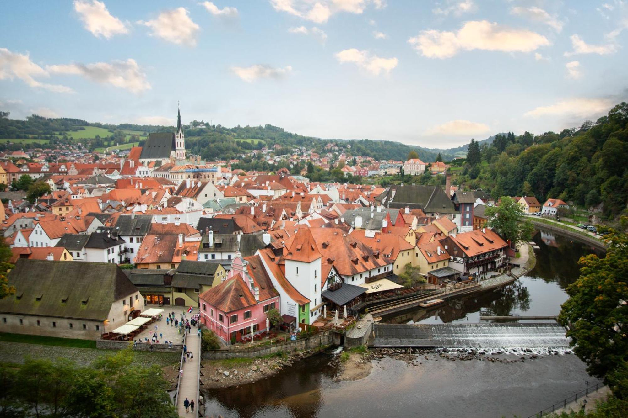 Rezidence Plesivec - Rodinny Apartman S 3 Loznicemi Český Krumlov Exterior foto